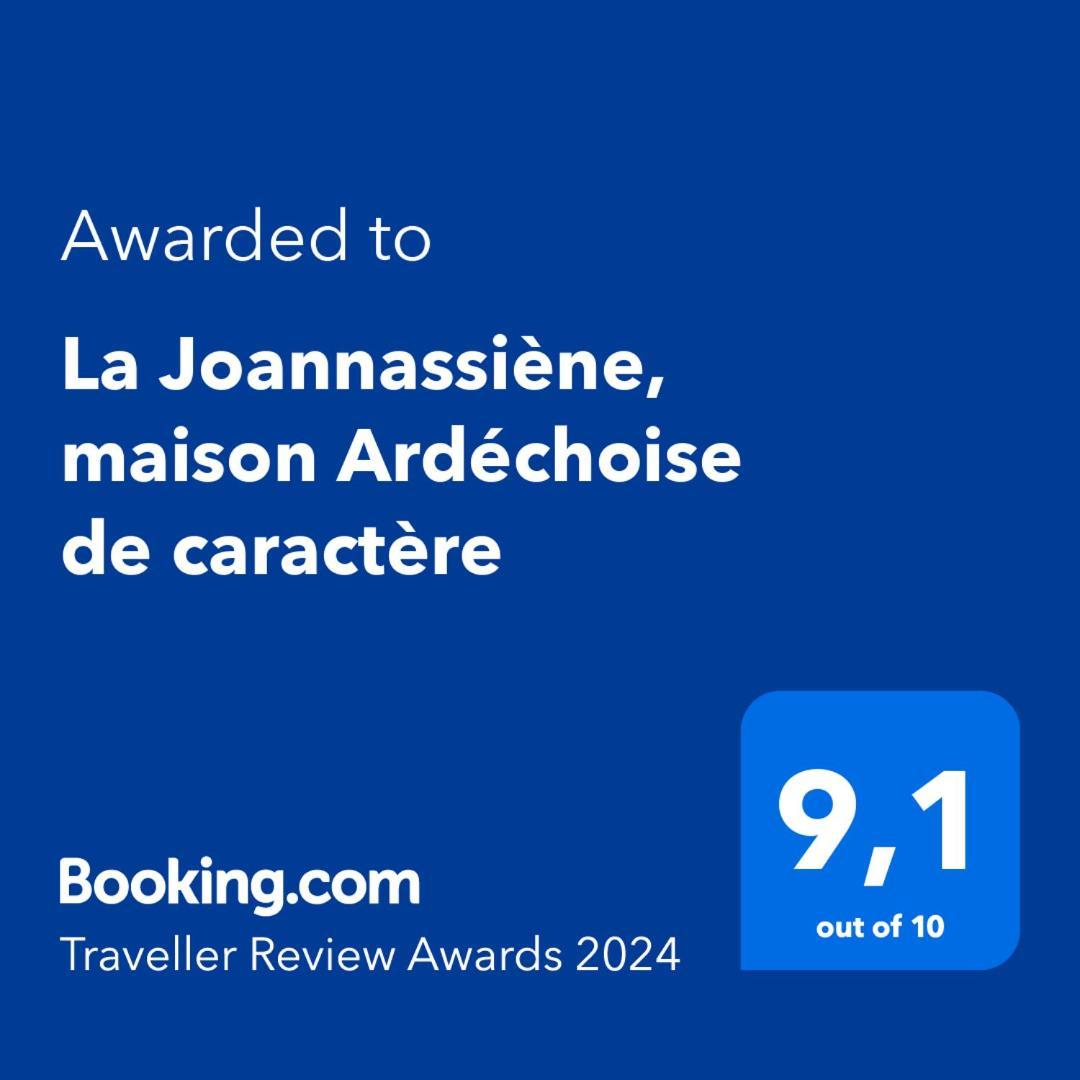 La Joannassiene, Maison Ardechoise De Caractere Kültér fotó